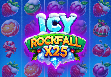 Игровой автомат Icy Rockfall X25 в LuckyDuck казино